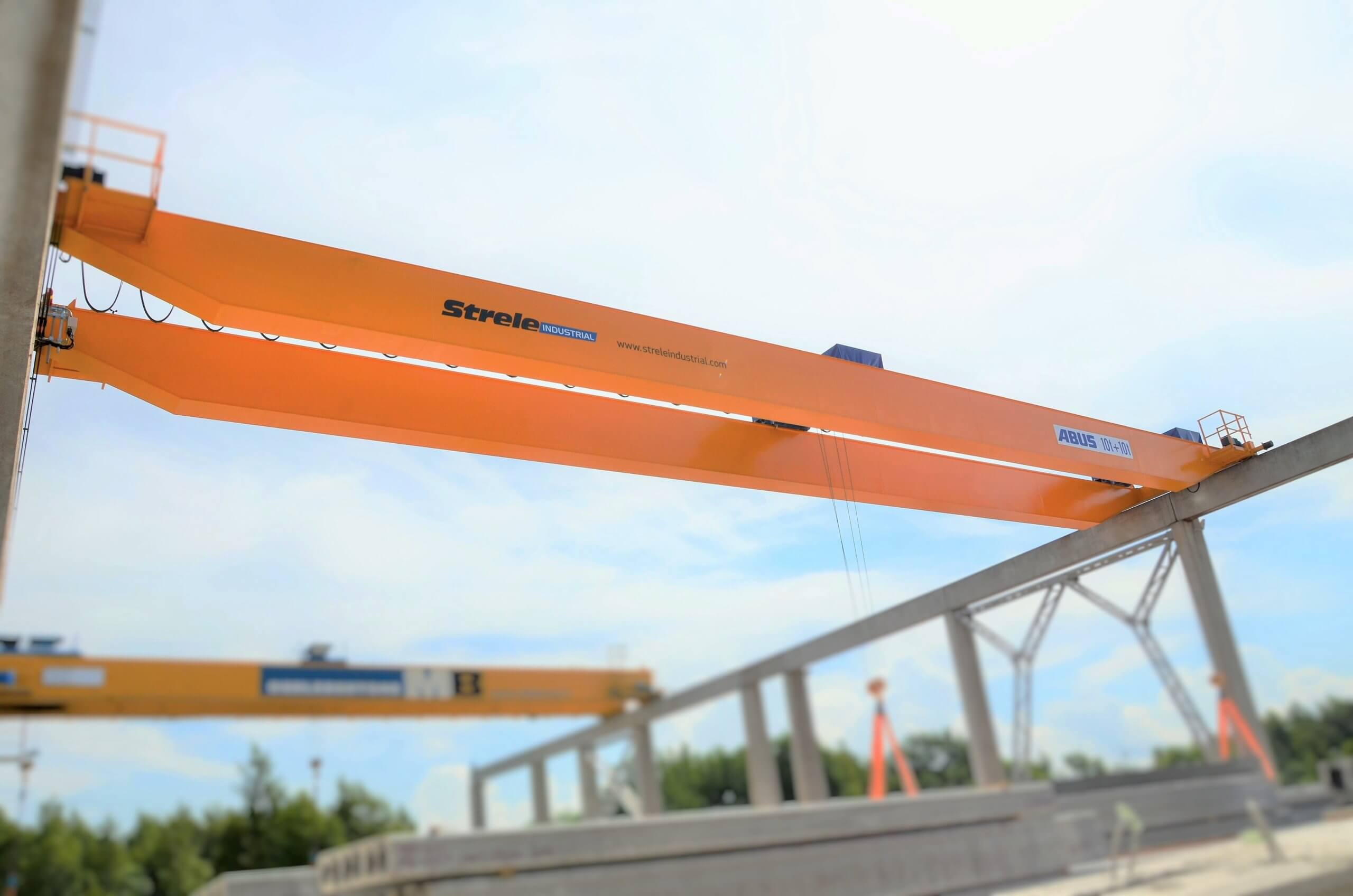 Double girder crane_Strele industrial