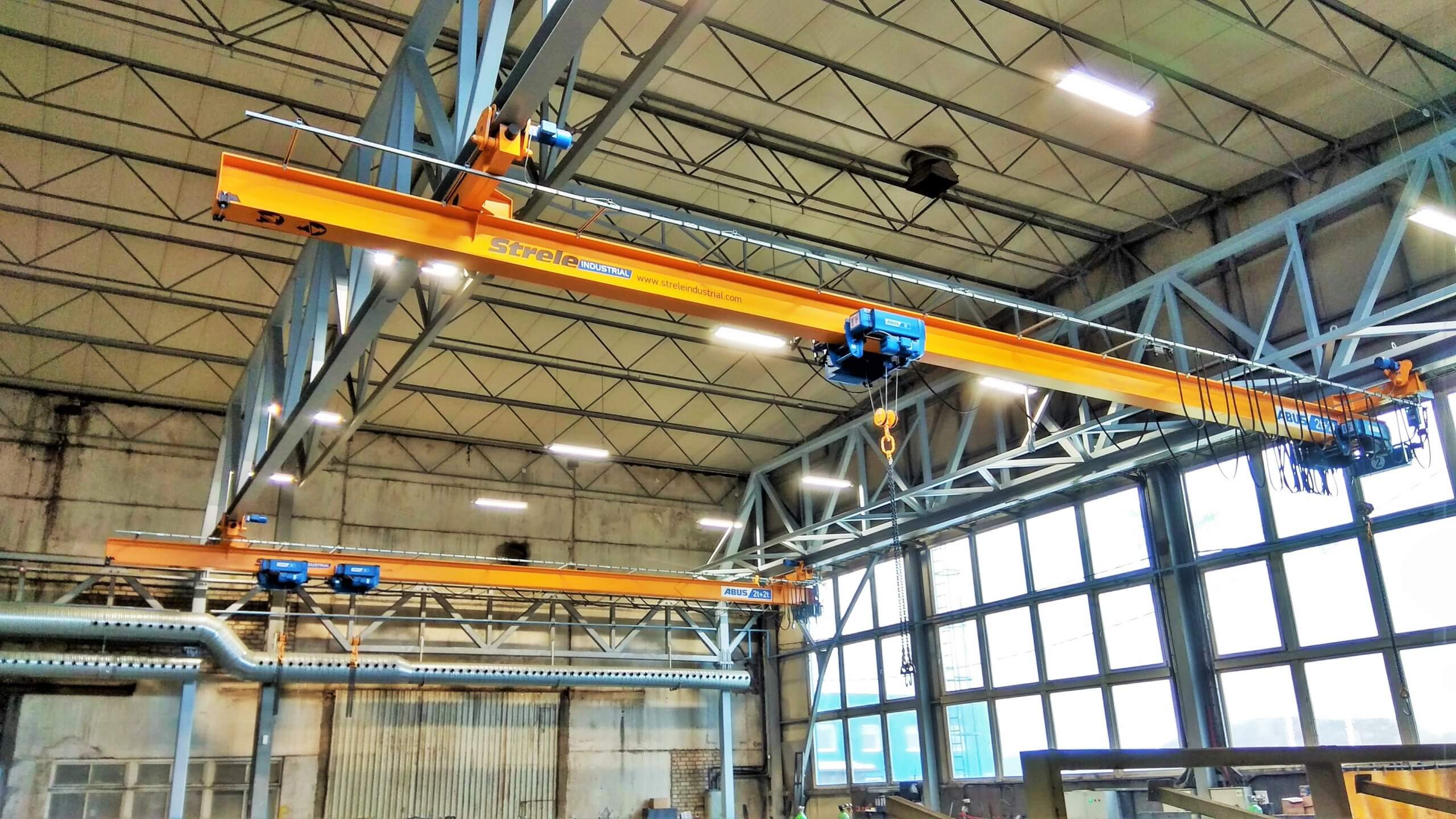 Overhead crane project_Strele industrial